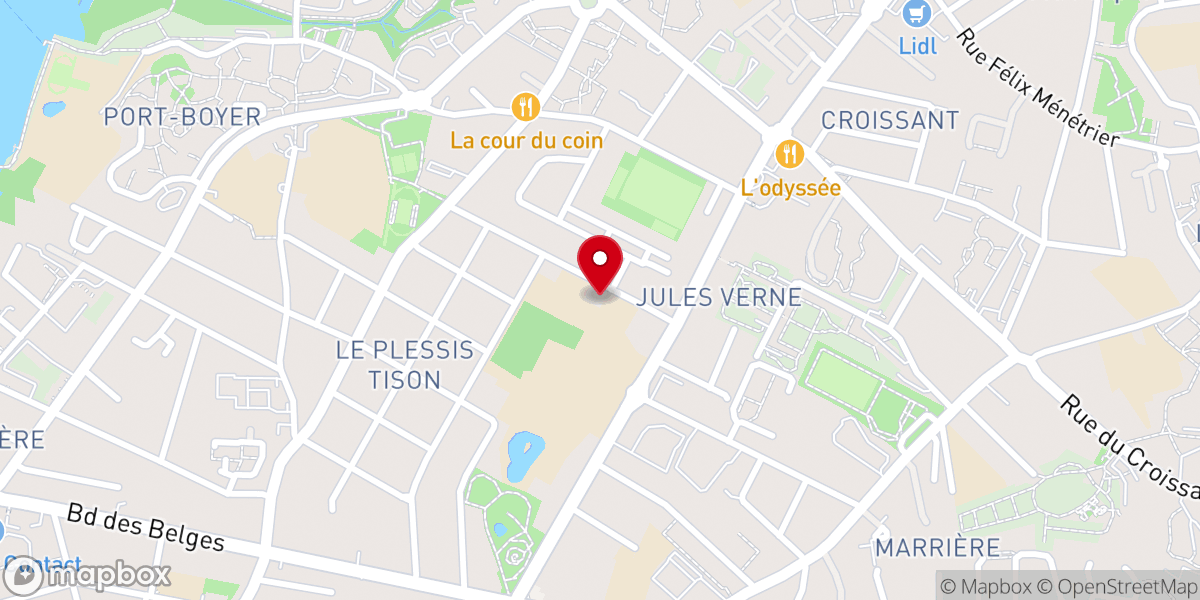 Map showing location of ÉGLISE ORTHODOXE