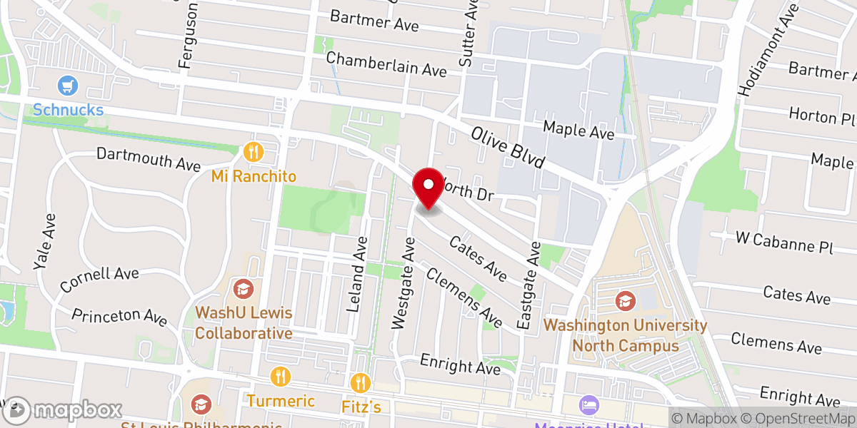 Map showing location of Bracy Chapel Christian Methodist Episcopal Church
