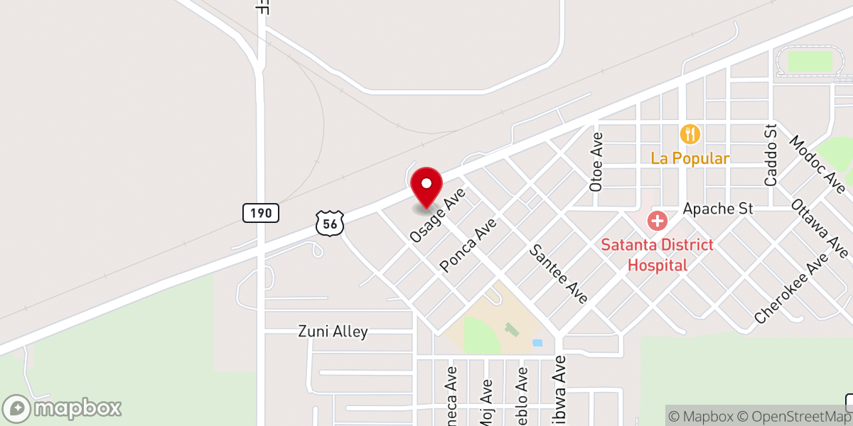 Map showing location of St Alphonsus Catholic Church