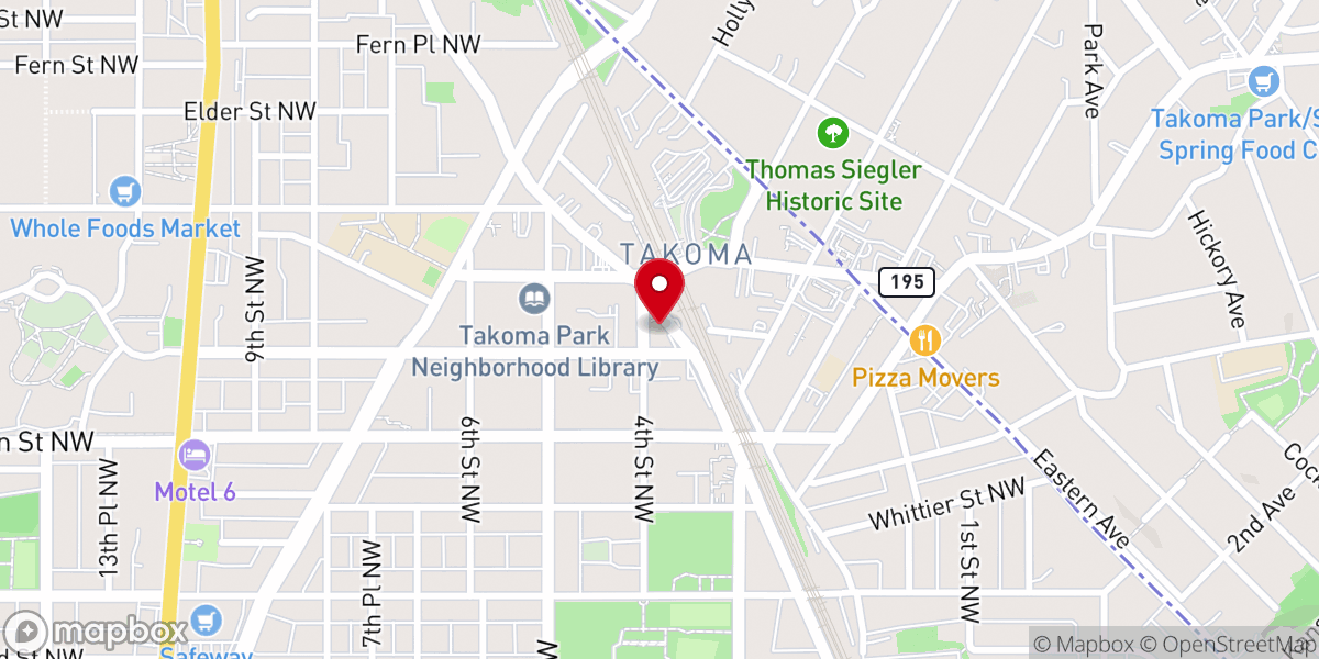 Map showing location of Iglesia Pentecostal El Aposento Alto