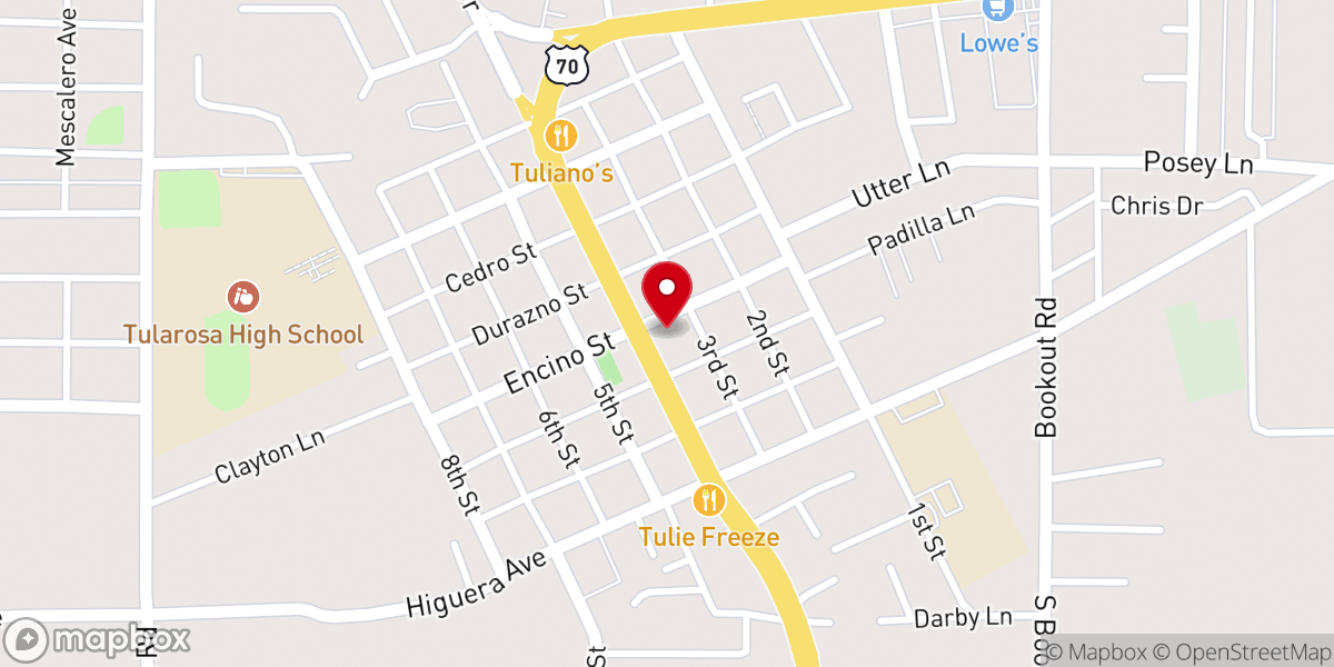 Map showing location of St Francis De Paula Parish