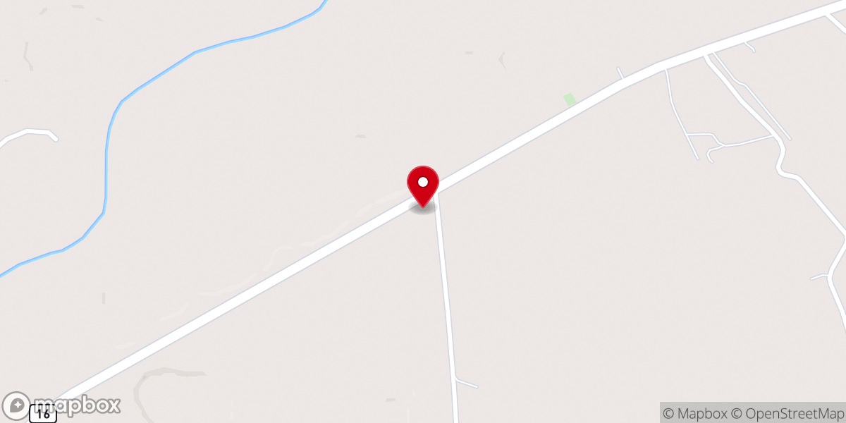 Map showing location of Andrew Chapel