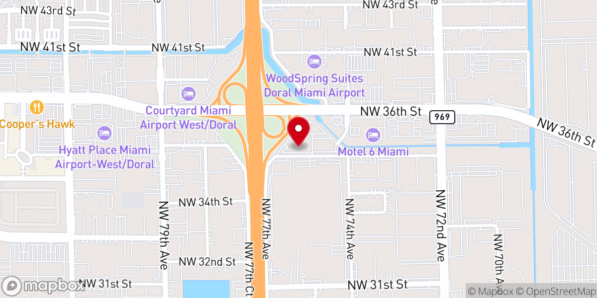 Map showing location of Firestone Ministries Intl Inc