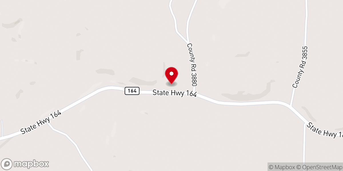 Map showing location of Lees Chapel Assembly of God Church