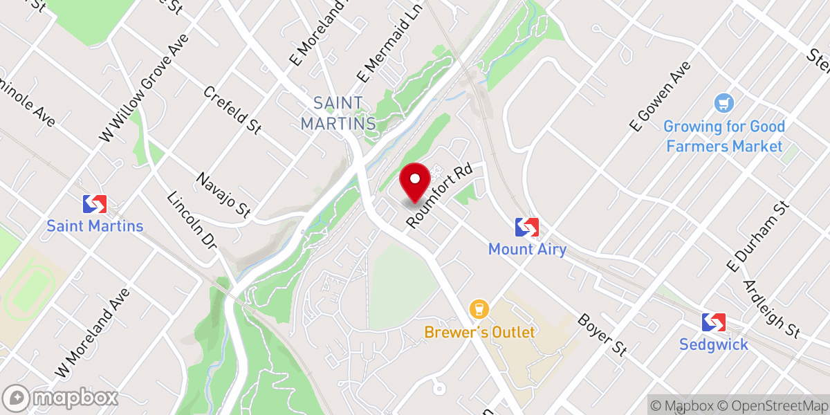 Map showing location of House of the Lord & Church on the Mount Inc