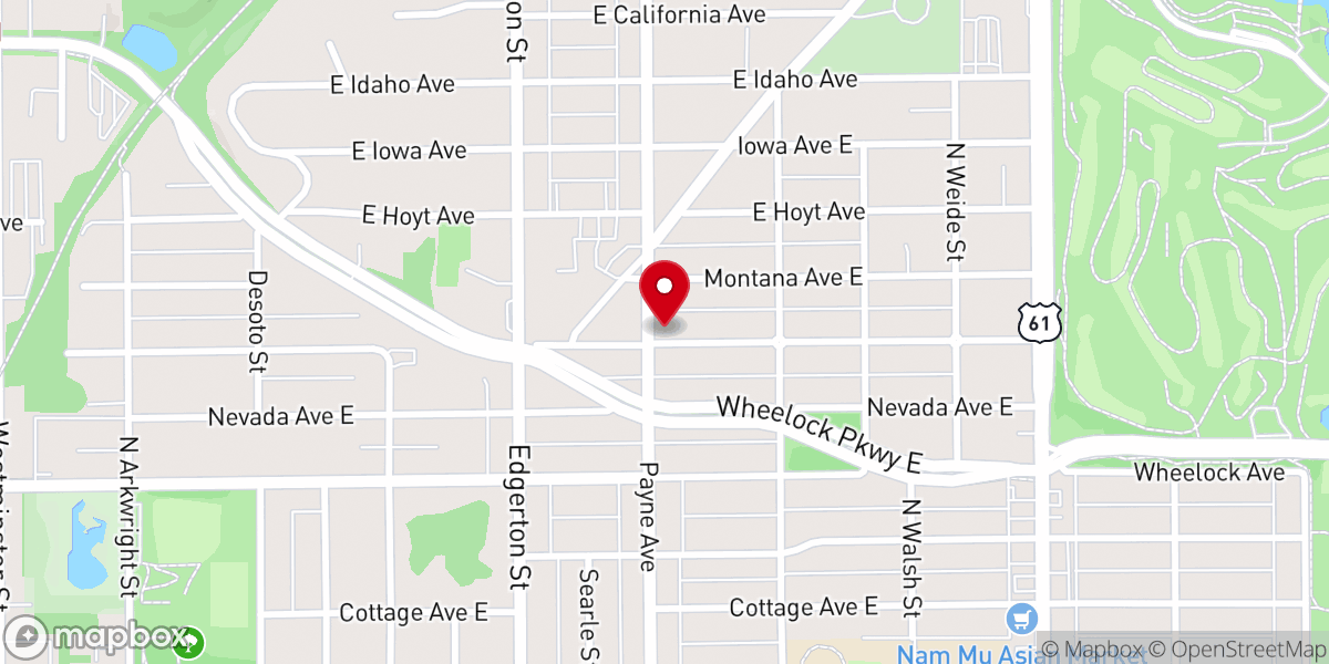 Map showing location of Faith Temple - Templo de Fe