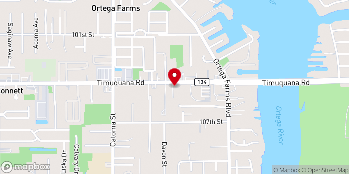 Map showing location of Compass Worship Ministries Inc