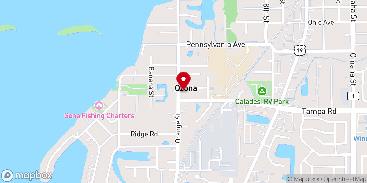 Map showing location of Santa Dollars