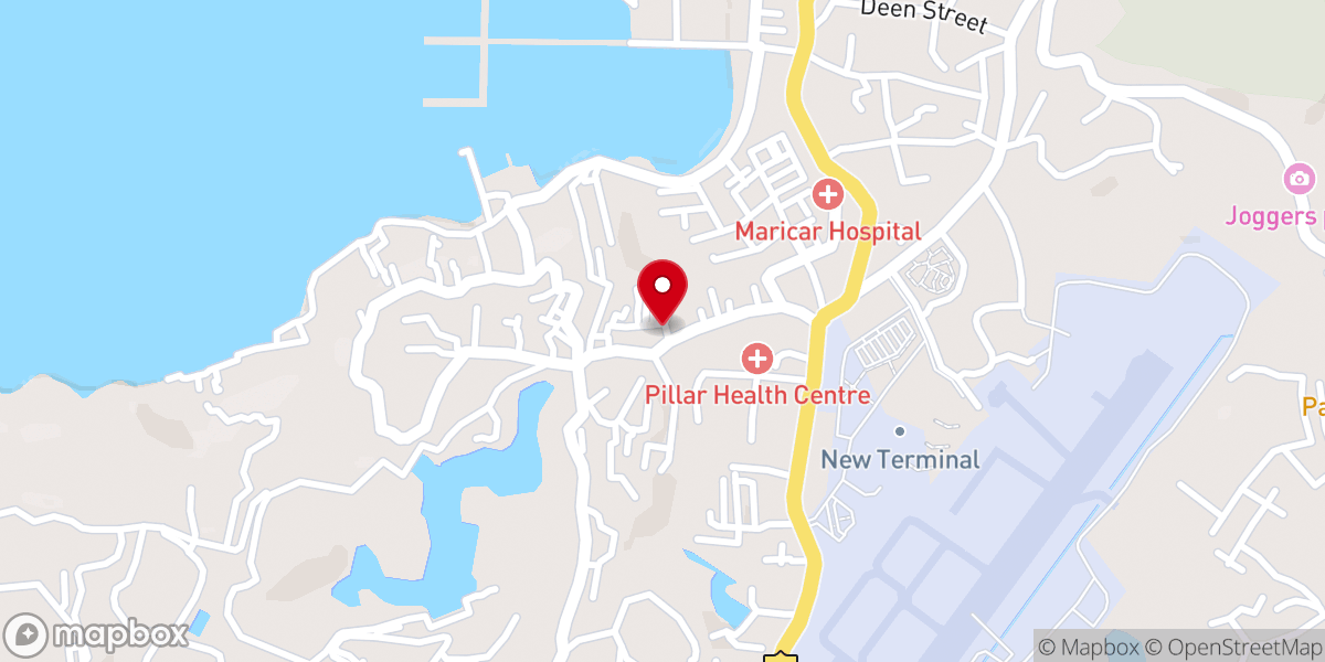Map showing location of Indian Pentecostal Church (IPC)