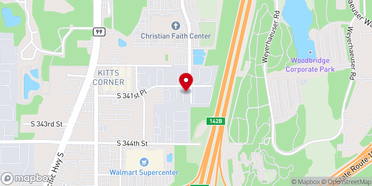Map showing location of Redwood Church of God