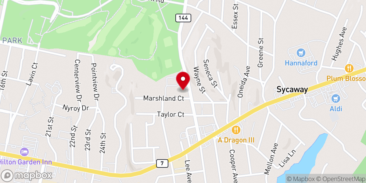Map showing location of Protection of the Blessed Virgin Mary Ukrainian Catholic Church