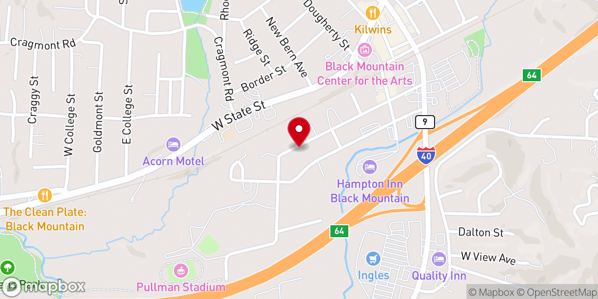 Map showing location of Church of the Incarnation