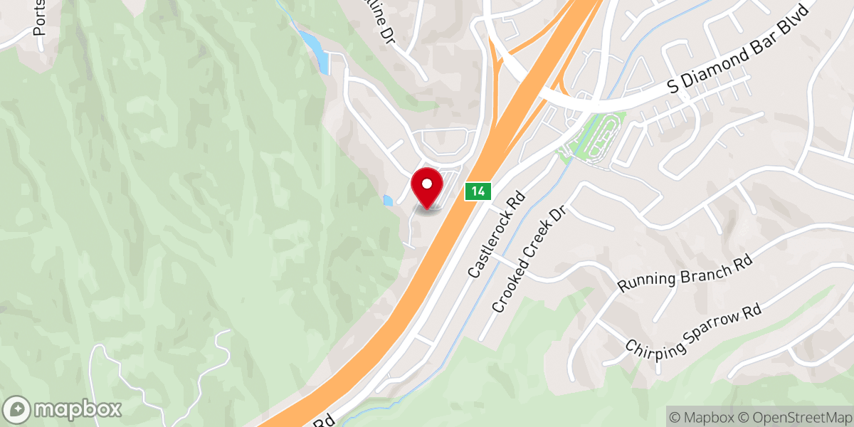 Map showing location of Landmark Church