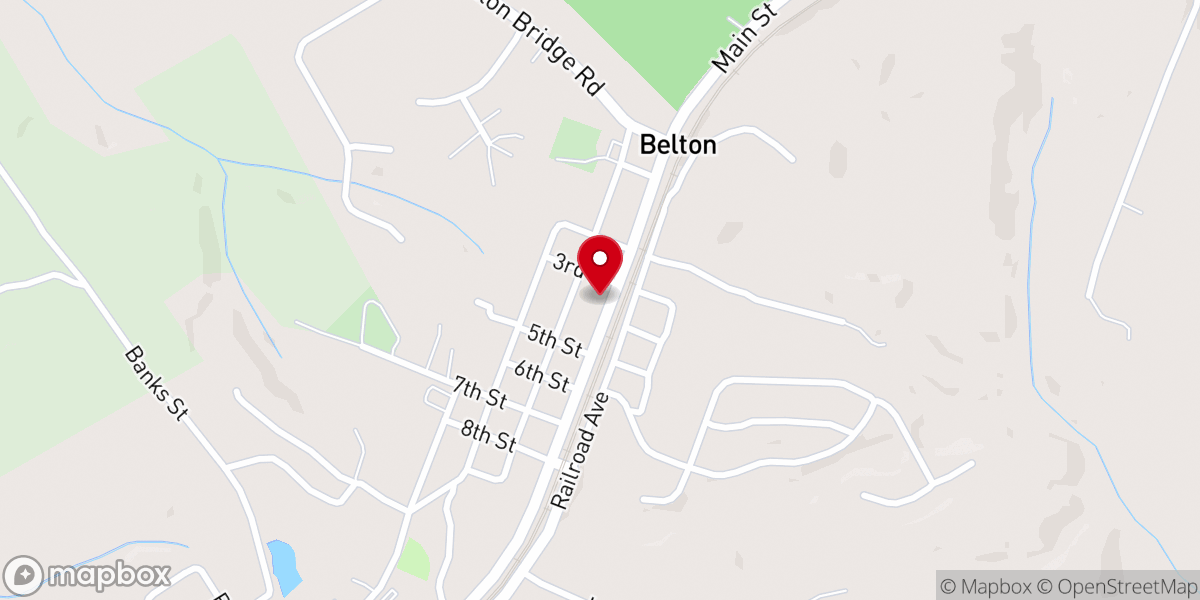 Map showing location of Spoken Word Church