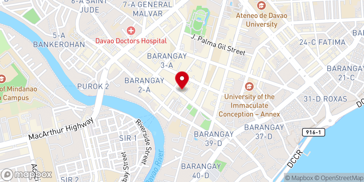 Map showing location of United Pentecostal Church (TOGether Church)