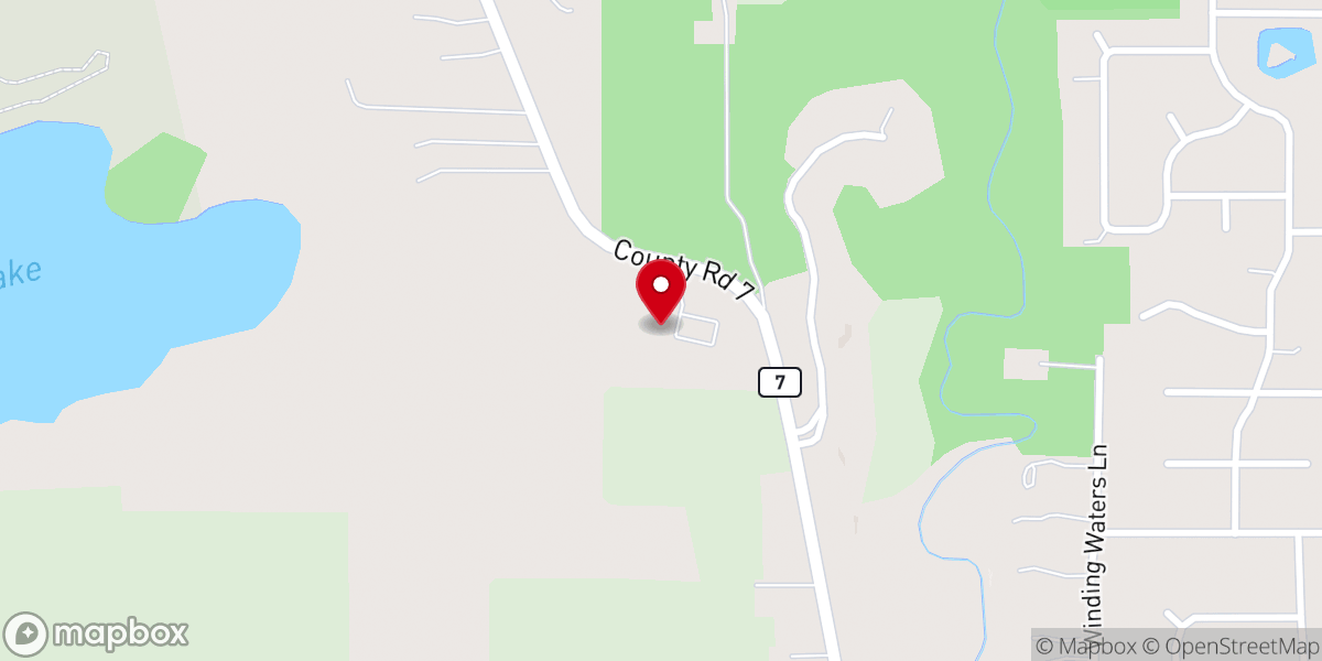 Map showing location of Adamsville Road Church of God