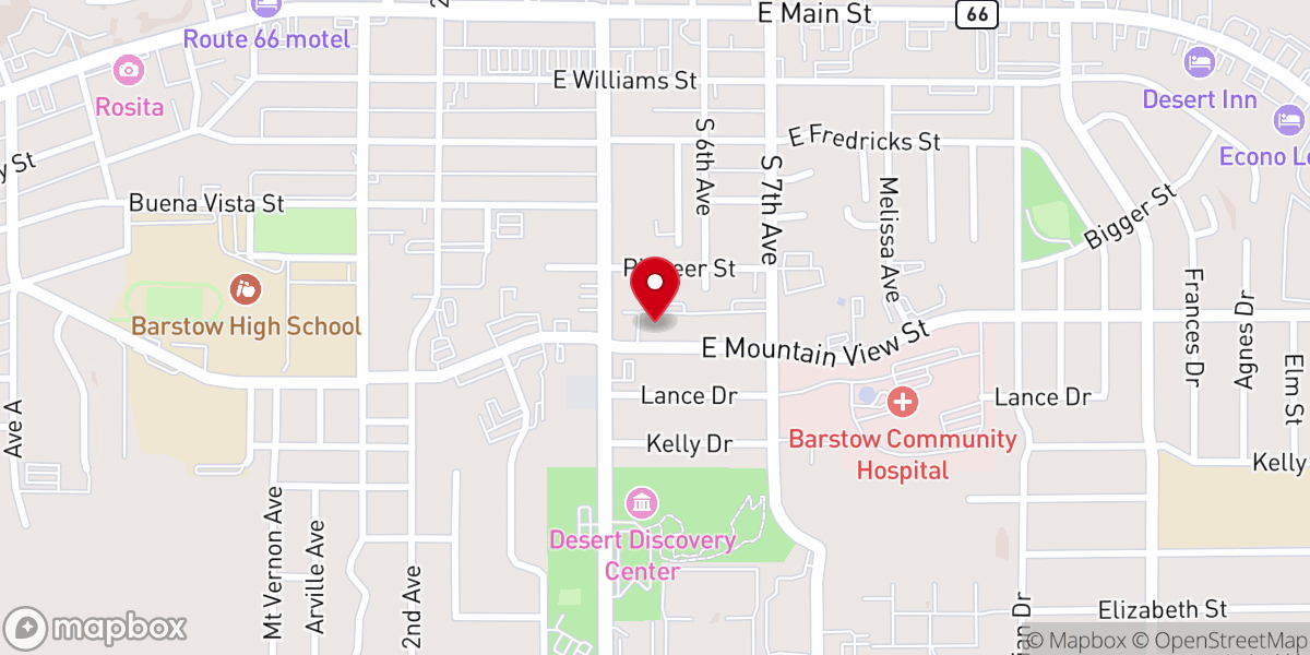 Map showing location of St Joseph Catholic Church
