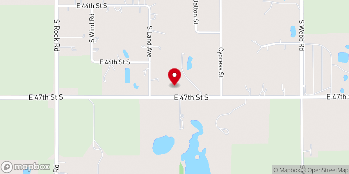 Map showing location of Good Shepherd Lutheran Church