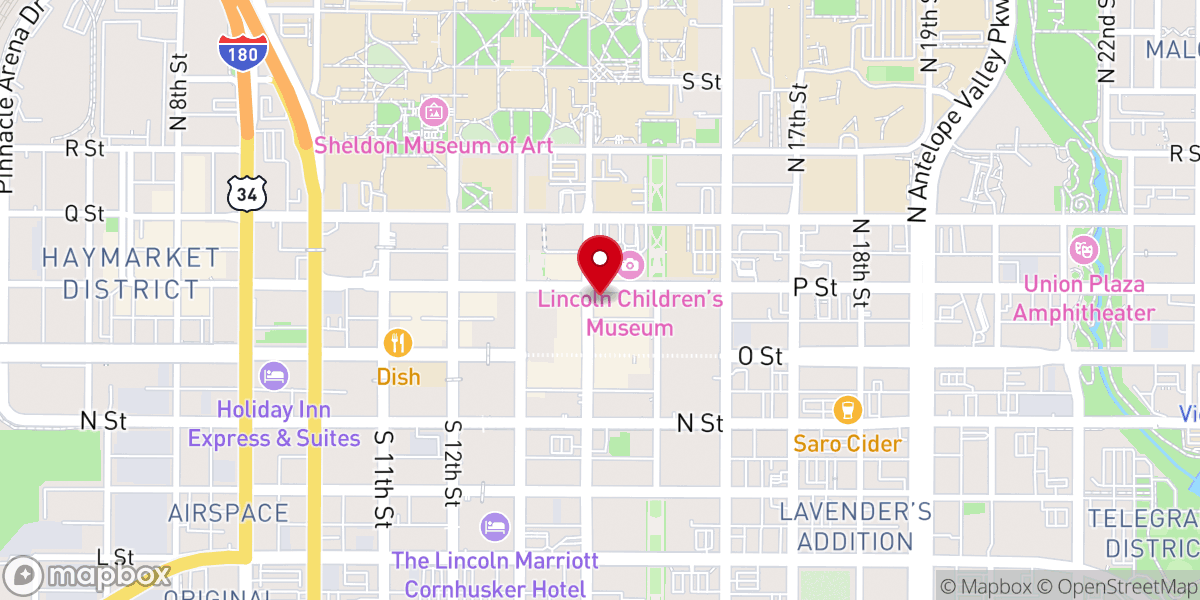 Map showing location of Gracepoint Institute for Relational Health