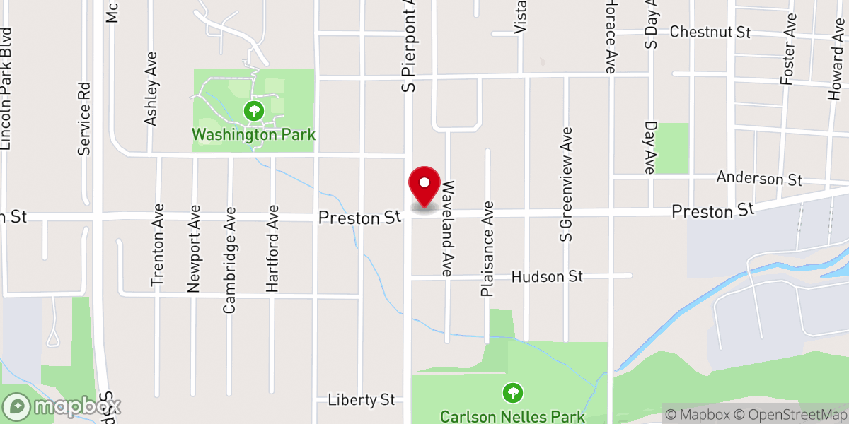 Map showing location of House of God Church