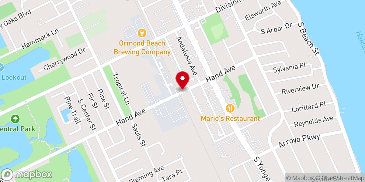 Map showing location of Riverview United Methodist Church