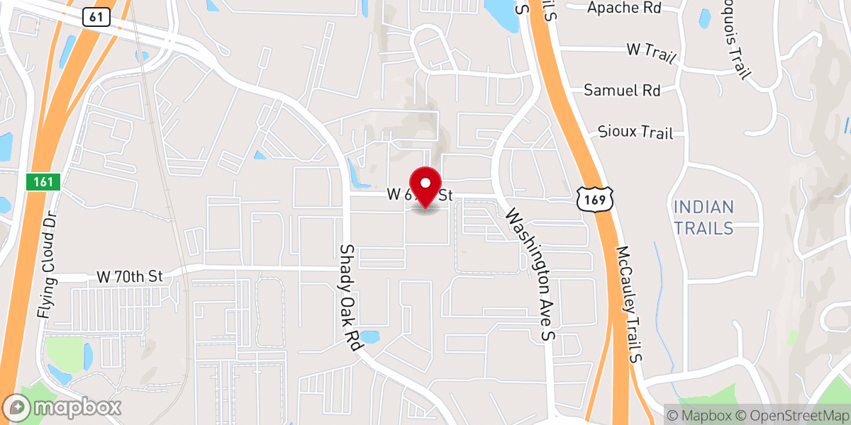 Map showing location of Lighthouse Chapel International