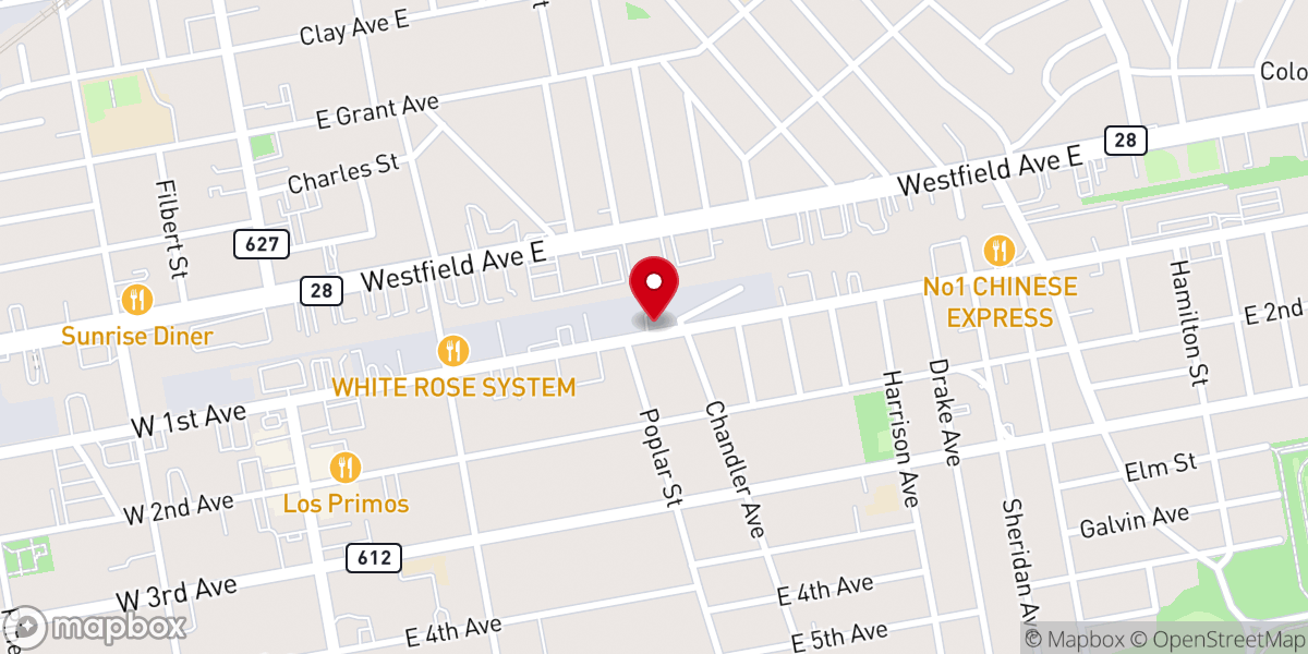Map showing location of Emmanuel Christian Center