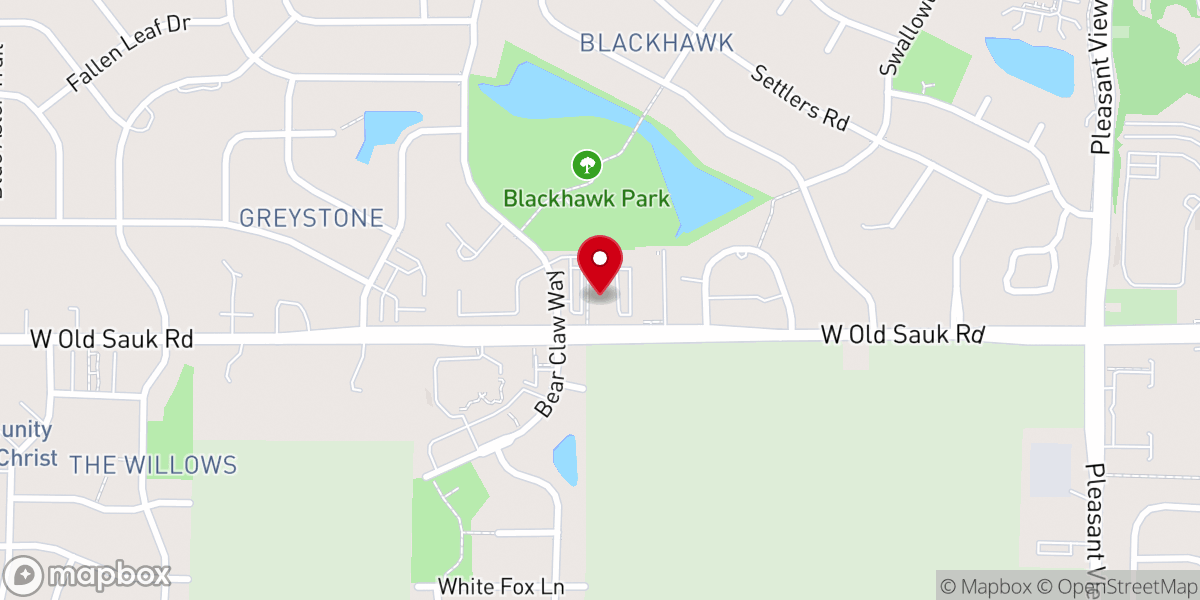 Map showing location of The Church of Jesus Christ of Latter-day Saints