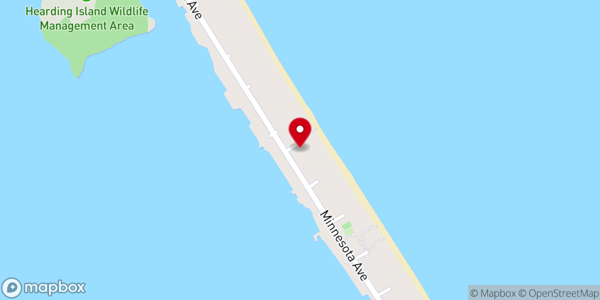 Map showing location of St Andrew's By-The-Lake