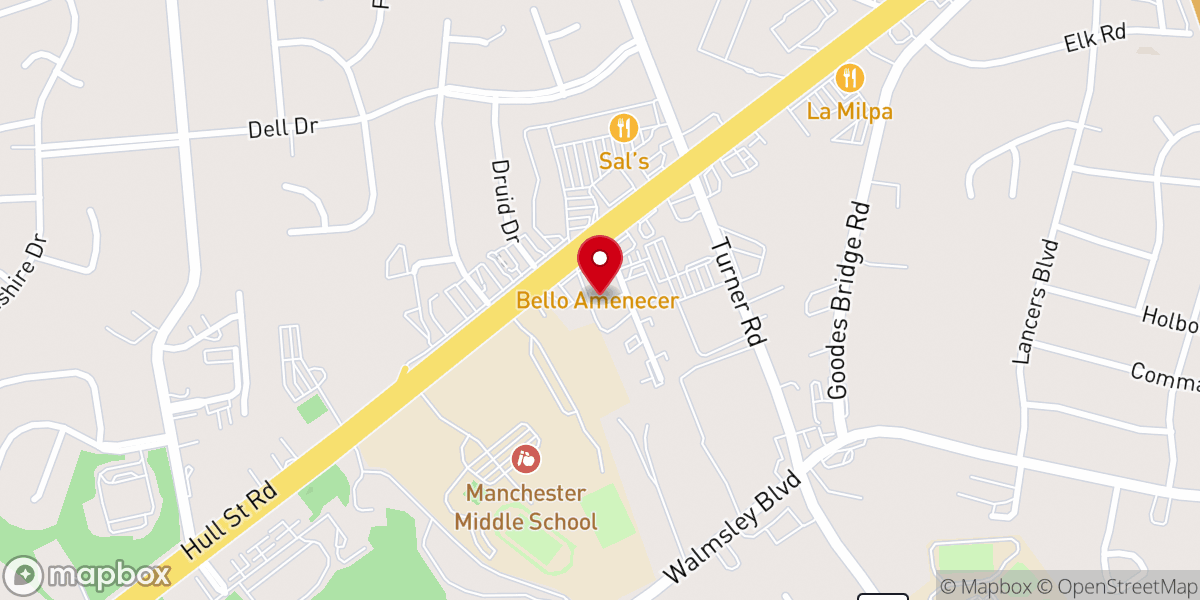 Map showing location of 316 Church
