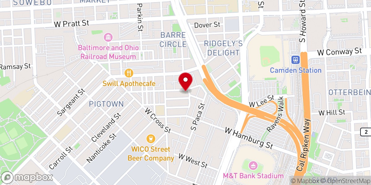 Map showing location of Saint Peter Church of God and True Holinessinc