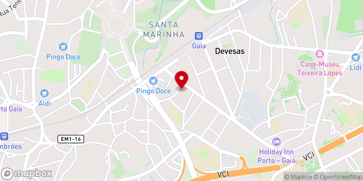 Map showing location of Assembléia de Deus Missão Boas Novas