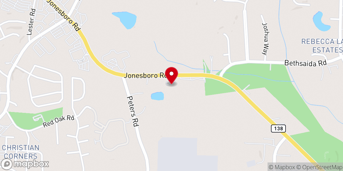 Map showing location of Word of Love Christian Church