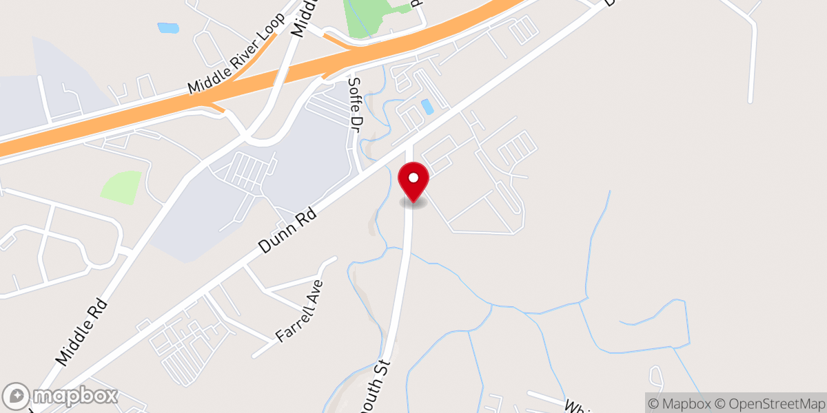 Map showing location of Saint Pauls Church