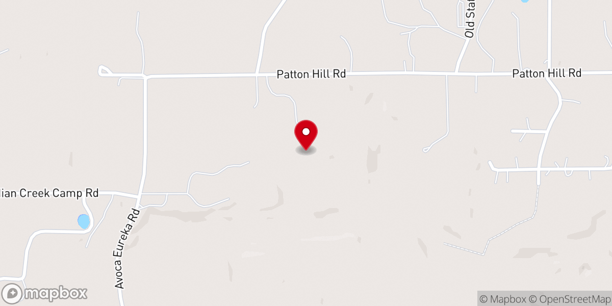 Map showing location of Highview Baptist Church