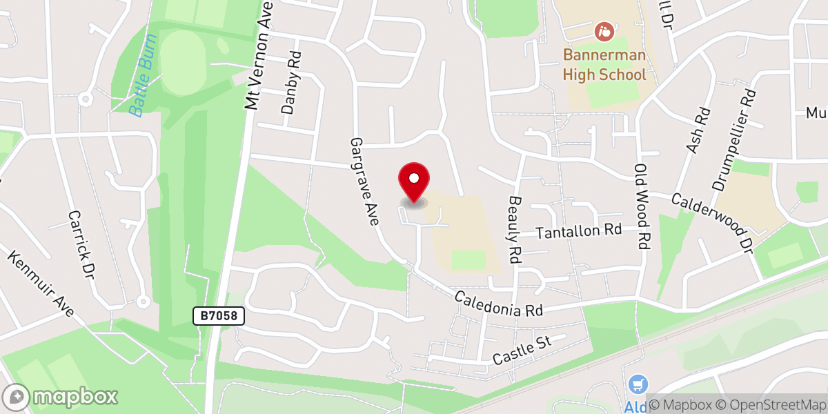 Map showing location of St Francis of Assisi Catholic Church