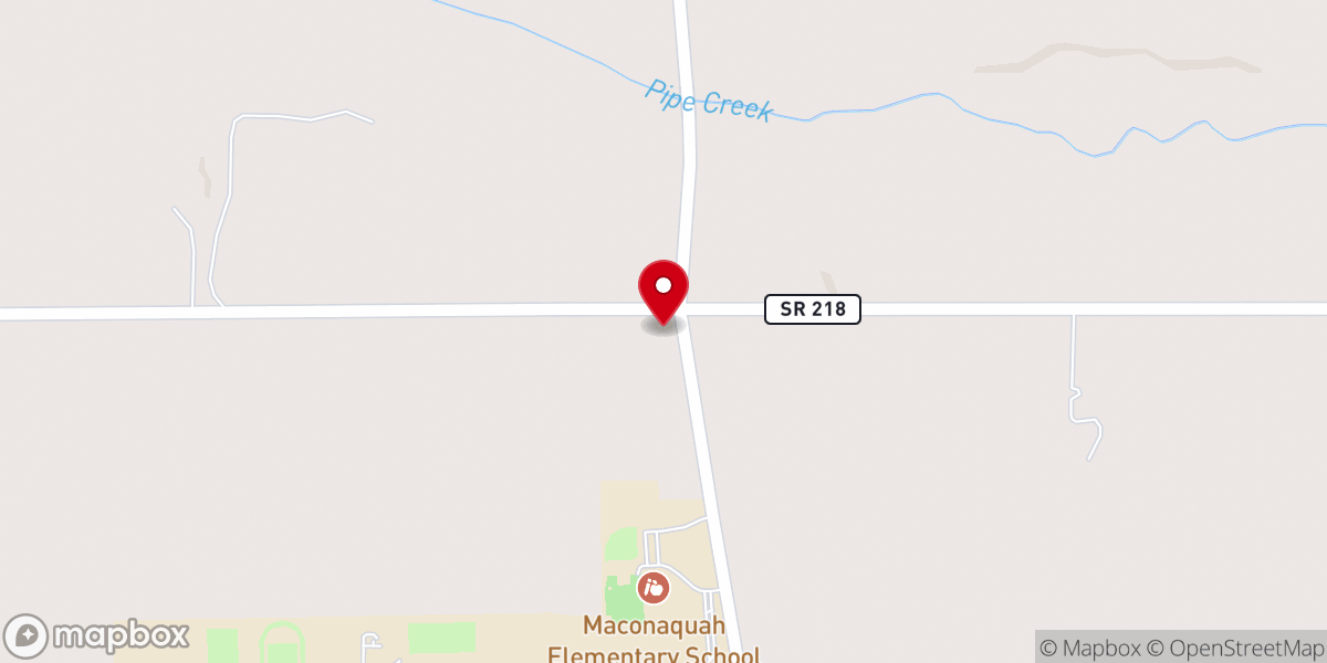 Map showing location of Emmanuel Fellowship Church