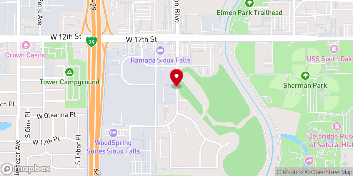 Map showing location of St Joseph Catholic Housing