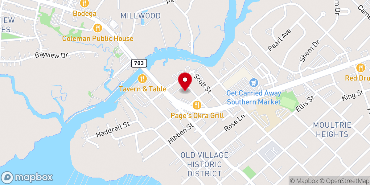 Map showing location of Healing Haven