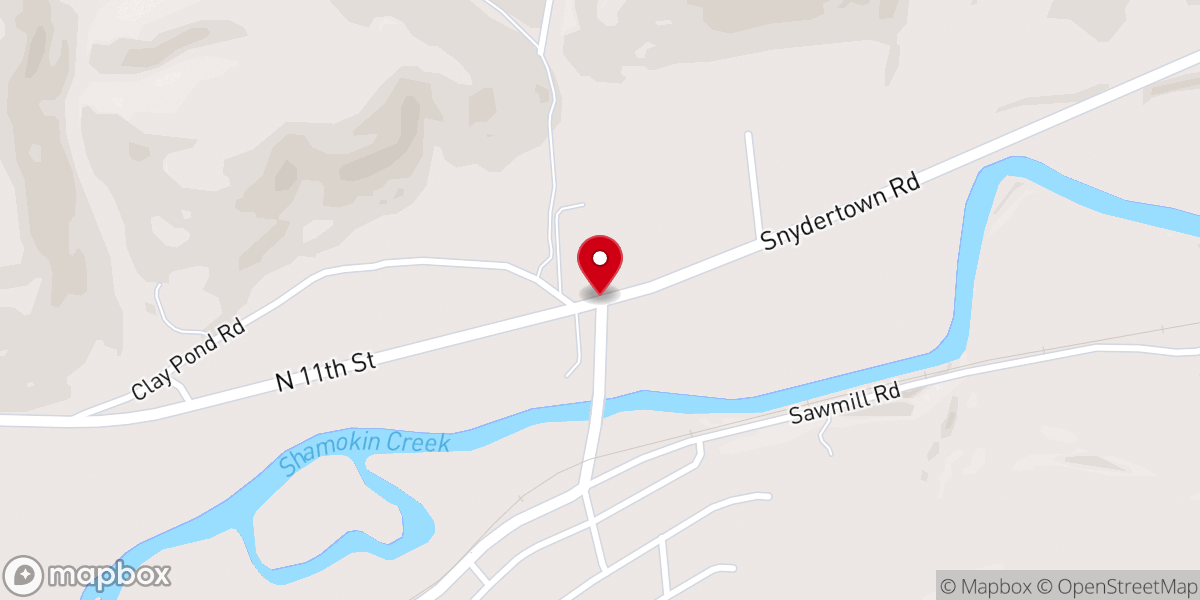 Map showing location of Earl Richard H