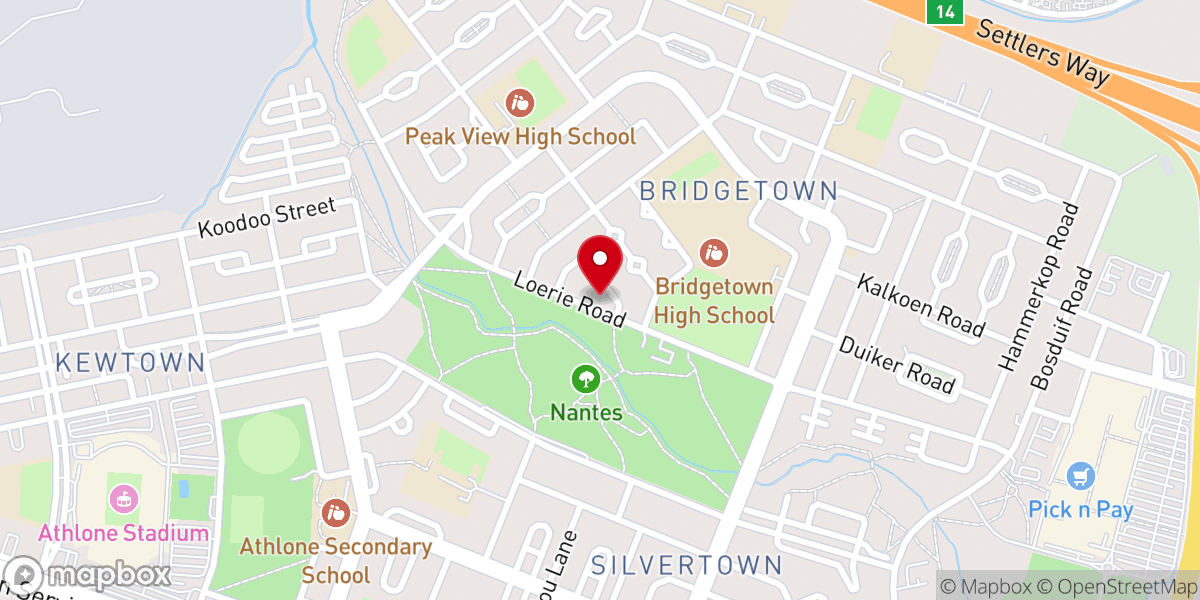 Map showing location of Our Lady of Good Counsel Catholic Church
