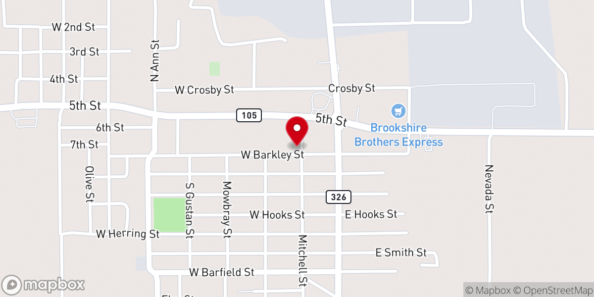 Map showing location of Our Lady of Victory