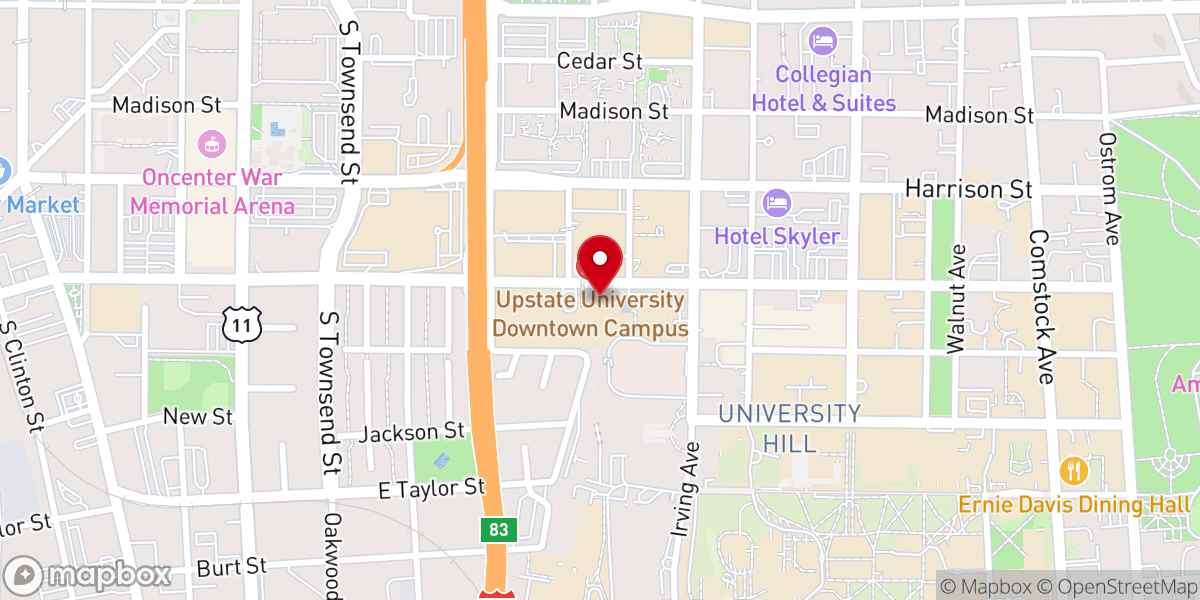 Map showing location of Susi Koshy