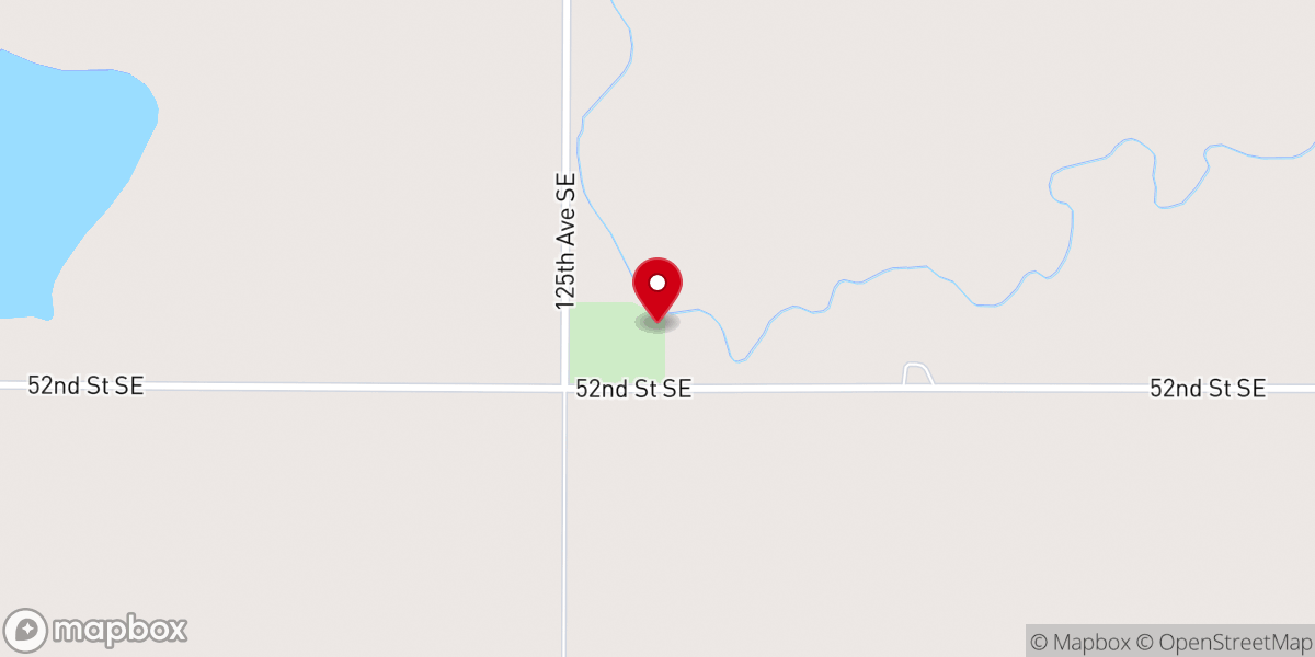 Map showing location of St Petri Lutheran Church