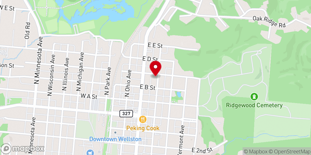 Map showing location of Divine mercy parish
