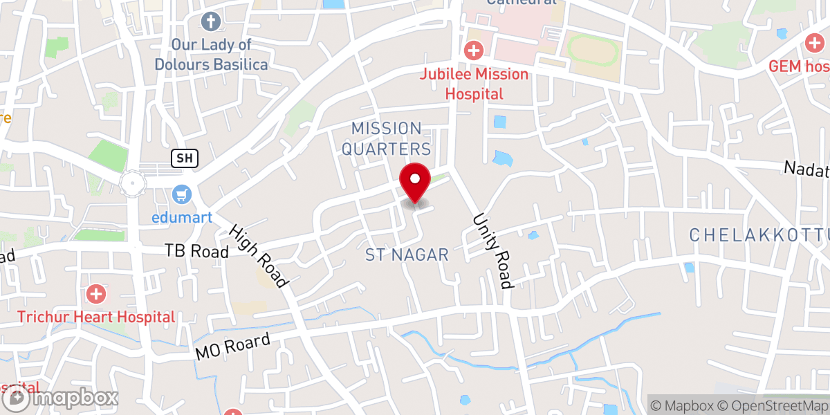 Map showing location of Voice of Gospel Full Gospel Church Worship Centre