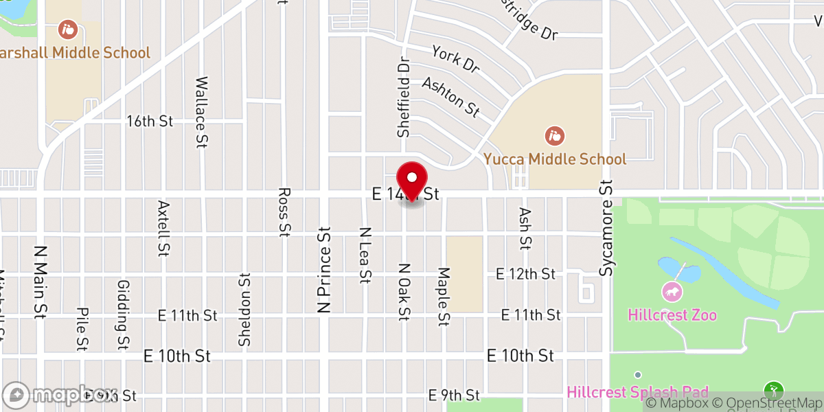Map showing location of Jesus Our First Love