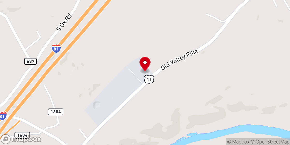 Map showing location of Reasoning Tree Church