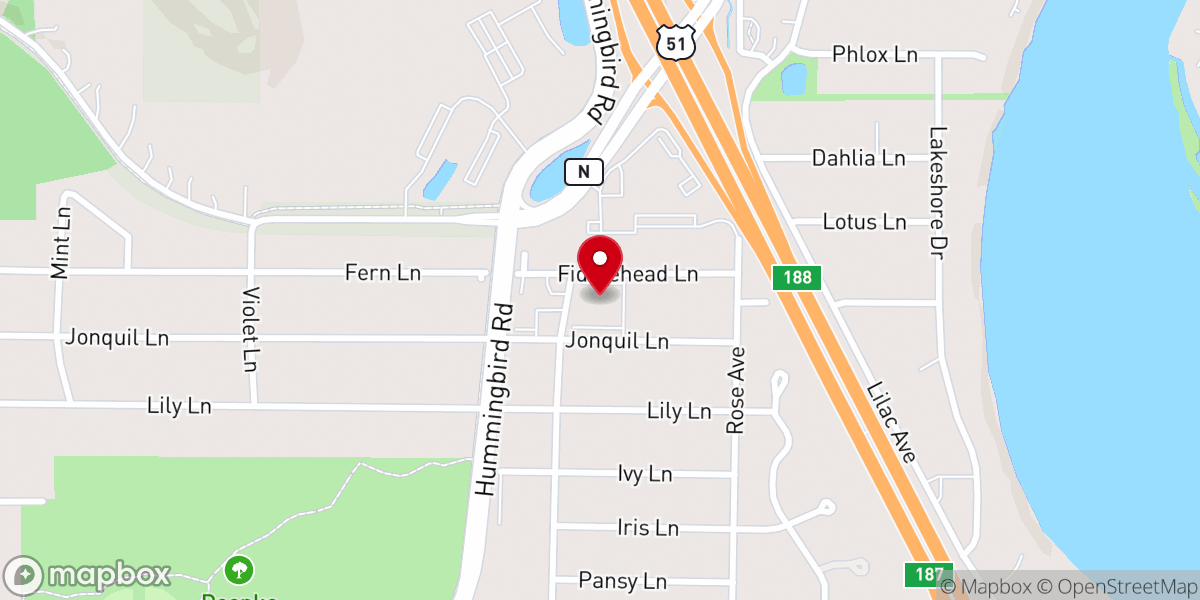 Map showing location of The Church of Jesus Christ of Latter-day Saints