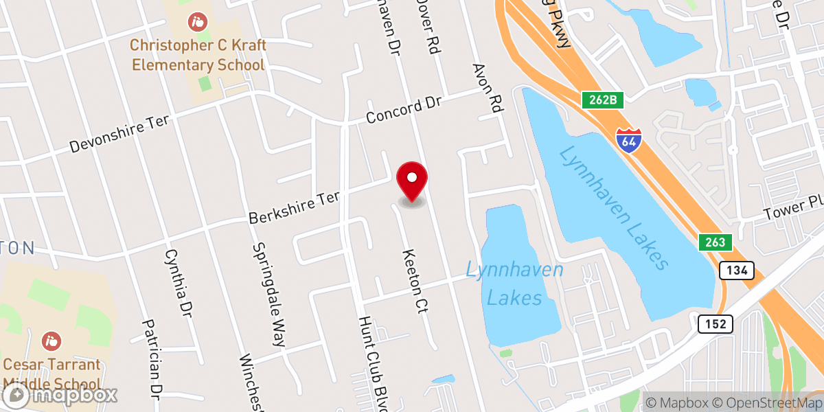Map showing location of Gospel of Grace Church Ministries